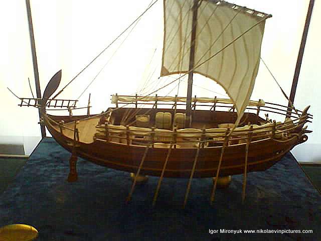Первый греческий корабль