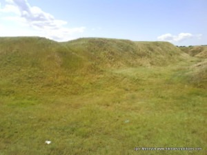 Ров, батареи, Малая Корениха