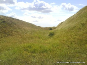 Ров, батареи, Малая Корениха