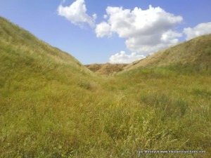 Ров, батареи, Малая Корениха