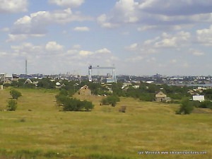 Малая Корениха, Синий кран Черноморского Судостроительного Завода