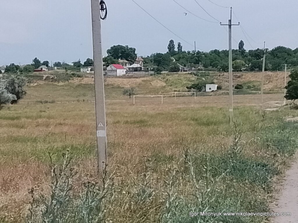 Футбольное поле в Большой Коренихе