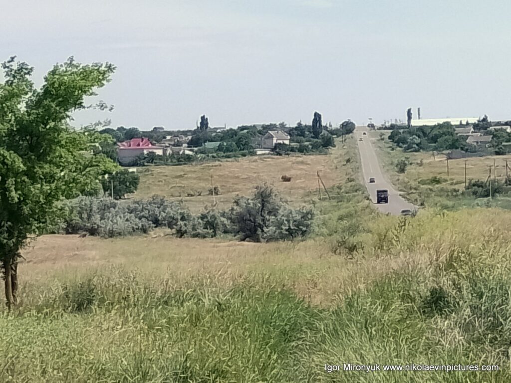 Трасса Т-15-07 проходит в Большой Коренихе по балке.