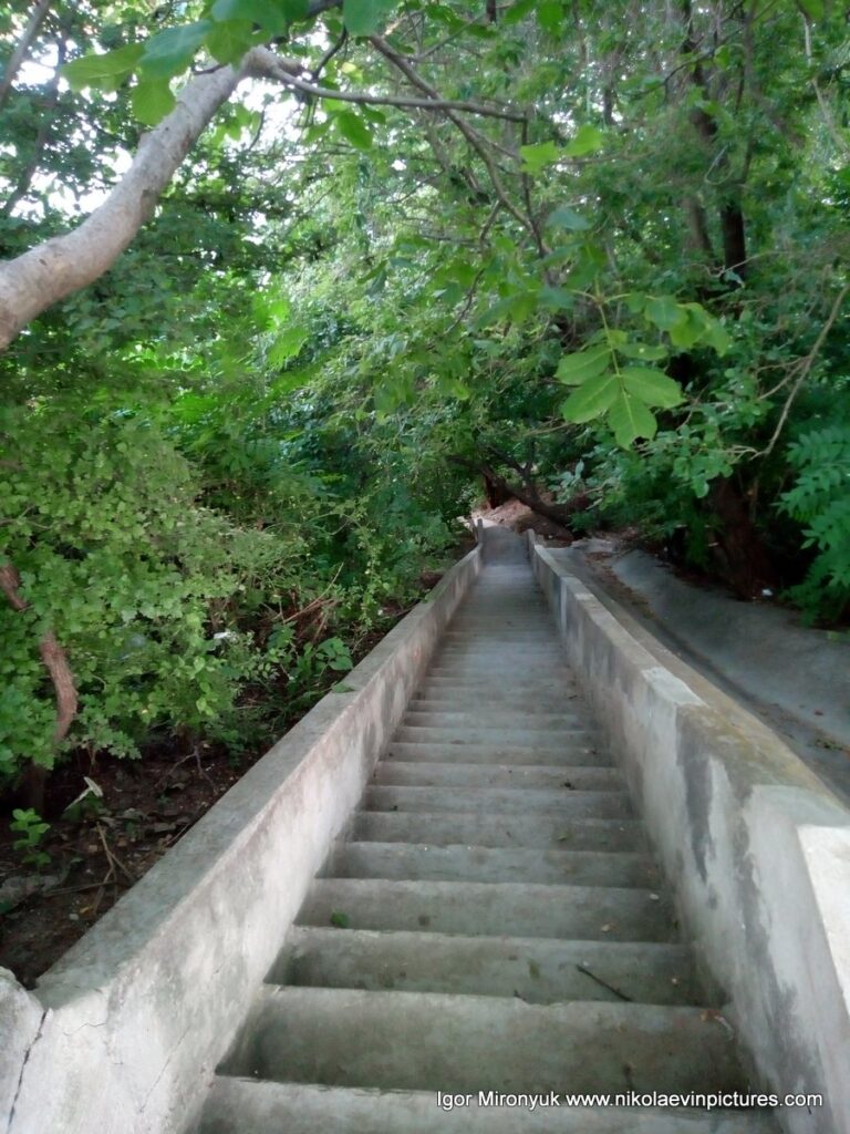 В Соляных, в Николаеве есть лестница с Улицы Скалистой наверх.
