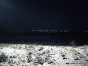 В Воскресенске, пригороде Николаева, ночь.