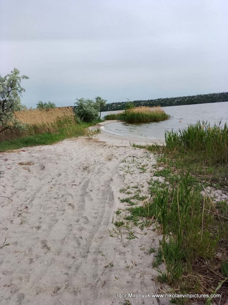 В конце Лесковской косы в Николаеве есть уединённый пляж. Я его назвал "Пляж одиноких".