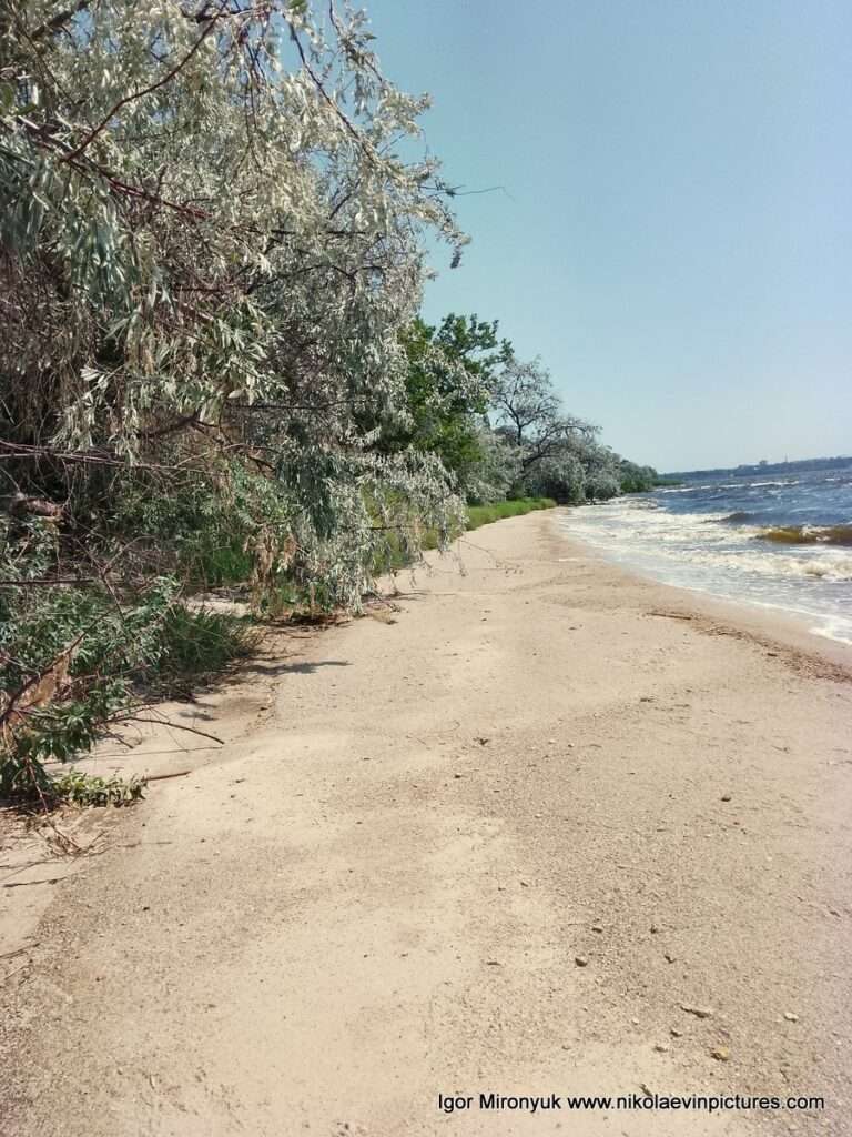 Пляжи в Соляных, в Николаеве. Я называю всё это место "Скала 6".