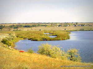Берега Порожнечи обросли камышами, внутри которых есть водные акватории.