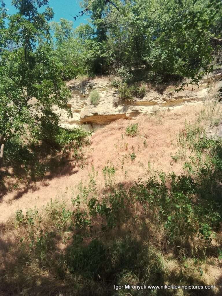 Скалы в Соляных, в Николаеве.
