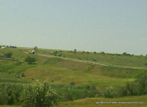 Низменная территория в Николаеве, балка.