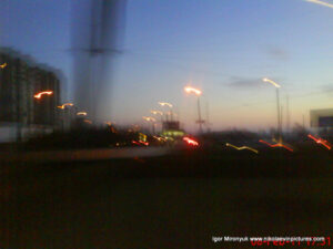 Сумерки в Николаеве.