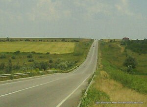 Трасса E58 в Николаеве - из Терновки в Зайчевское.