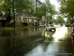 В Николаеве ливень