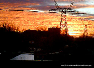 Закат в Николаеве.