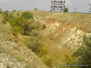 Овраги на полуострове Аляуды в Николаеве