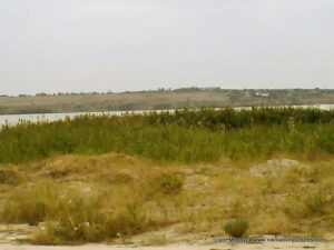 Вид с Лесковской косы на противоположный берег, в Николаеве.