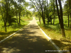 Парк Богоявленский в Октябрьском, в Николаеве.
