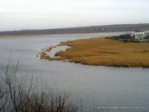 Фото Ракетного Урочища и реки Ингул в Николаеве.