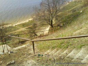 Лестница на Скале 6 в Николаеве.