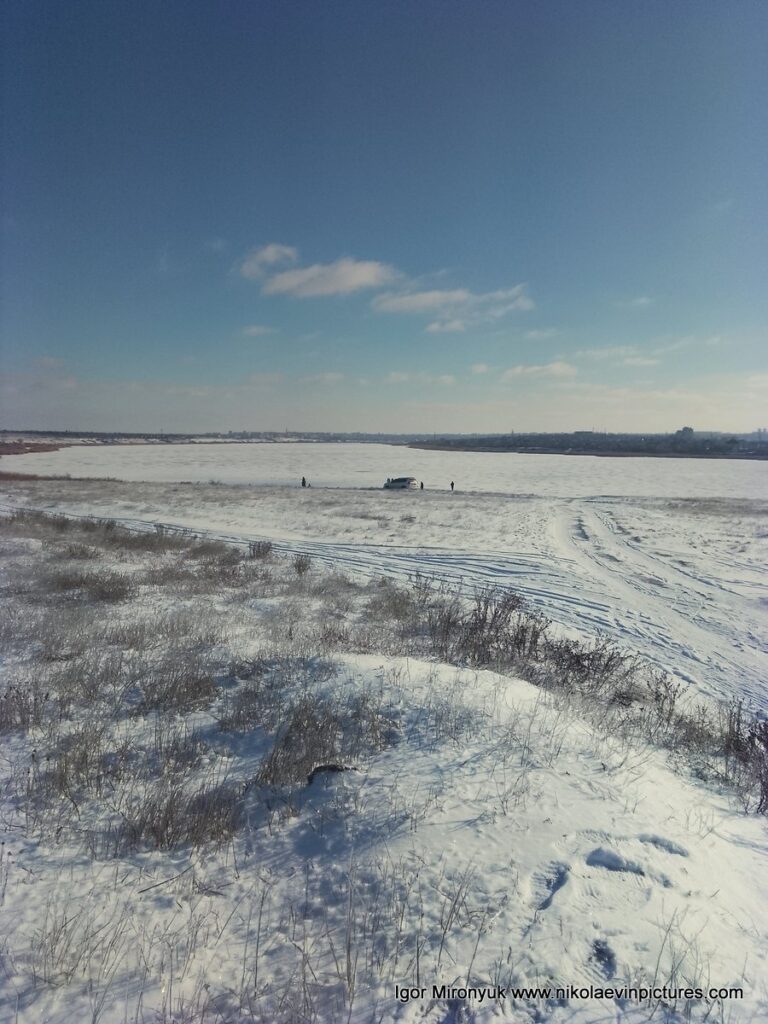 Зима в Николаеве. Пустырь Порожнеча.