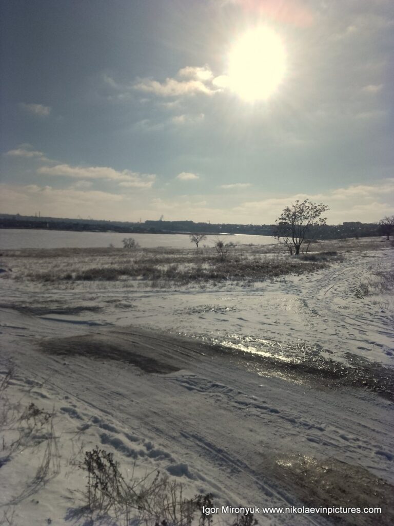Зима в Николаеве. Пустырь Порожнеча.