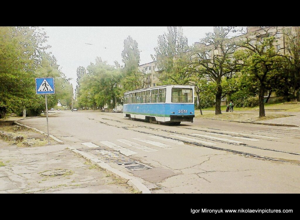 Район Сухой Фонтан в Николаеве.