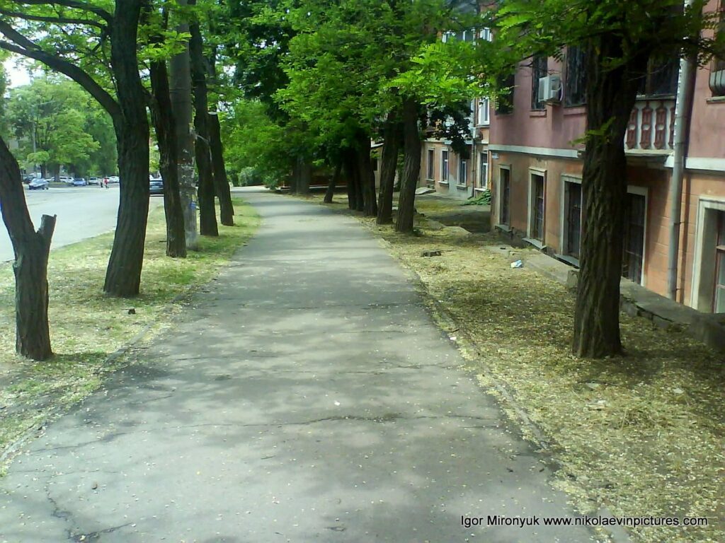 Район Сухой Фонтан в Николаеве.