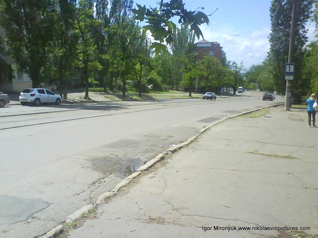 Район Сухой Фонтан в Николаеве.