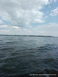 Намыв - район Николаева со стороны Большой Коренихи.