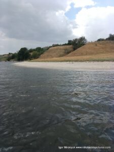Пляж "Первый" в Большой Коренихе, в Николаеве.