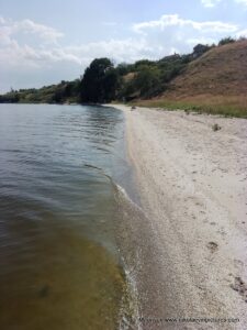 Пляж "Первый" в Большой Коренихе, в Николаеве.