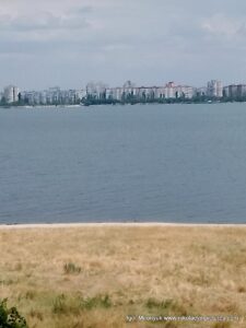 Вид на пляж, лиман и Намыв.